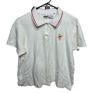 Vintage Disney Pooh Polo Shirt Womens Large